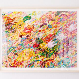 作品の飾り方】10kg以上の絵画を壁に飾る｜フック2つ掛けで重さ・大きさのあるアートを飾ってみよう！｜アート数奇