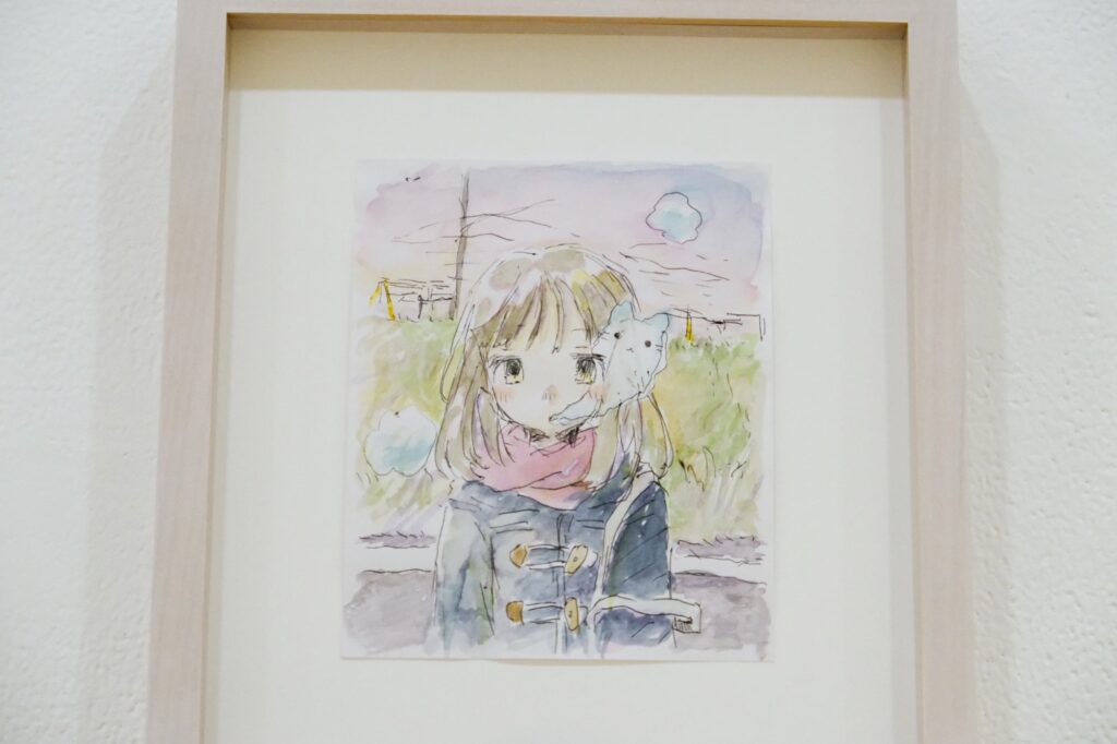 パステルドローイング 無題 少女 額装なしです。 【公式通販】