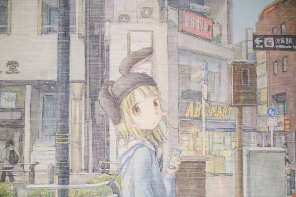 マイガール　くらやえみ　版画 マイガール くらやえみ 版画