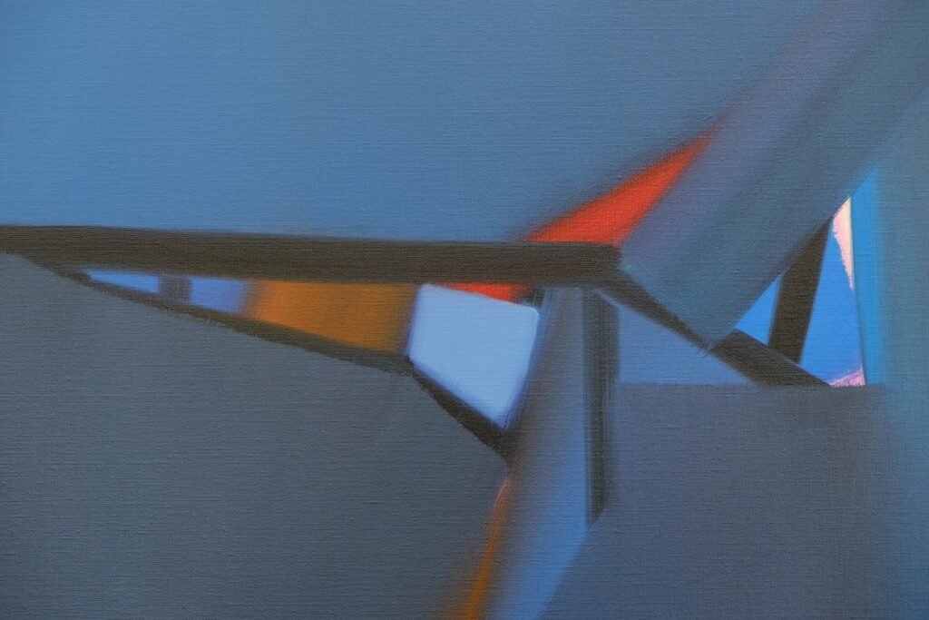 山田康平個展「Strikethrough」｜ストロークが重なる色面への没入を