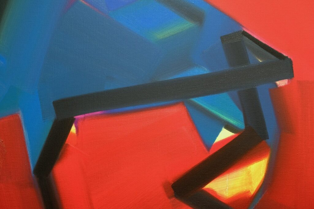 山田康平個展「Strikethrough」｜ストロークが重なる色面への没入を