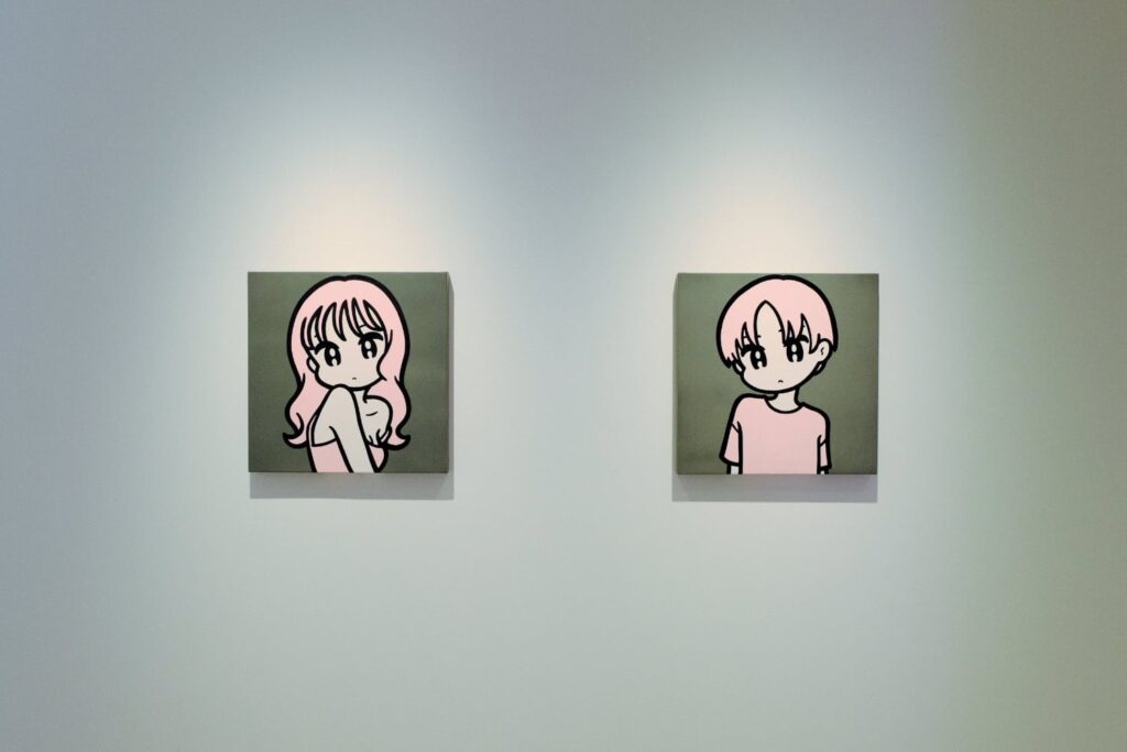 conix個展「conix mood」｜コミック的可愛さの公約数をミニマルに表現